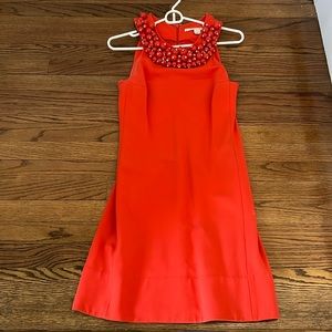 Diane von Furstenberg coral dress - 0